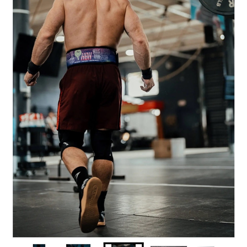 Bear KompleX "APEX" Premium Leather Belt - Noah Ohlsen "Happy But Hungry" HBH